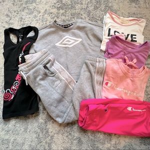 Size Small Bundle🎈7 Pieces- Nike, Umbro, Champion athletic wear